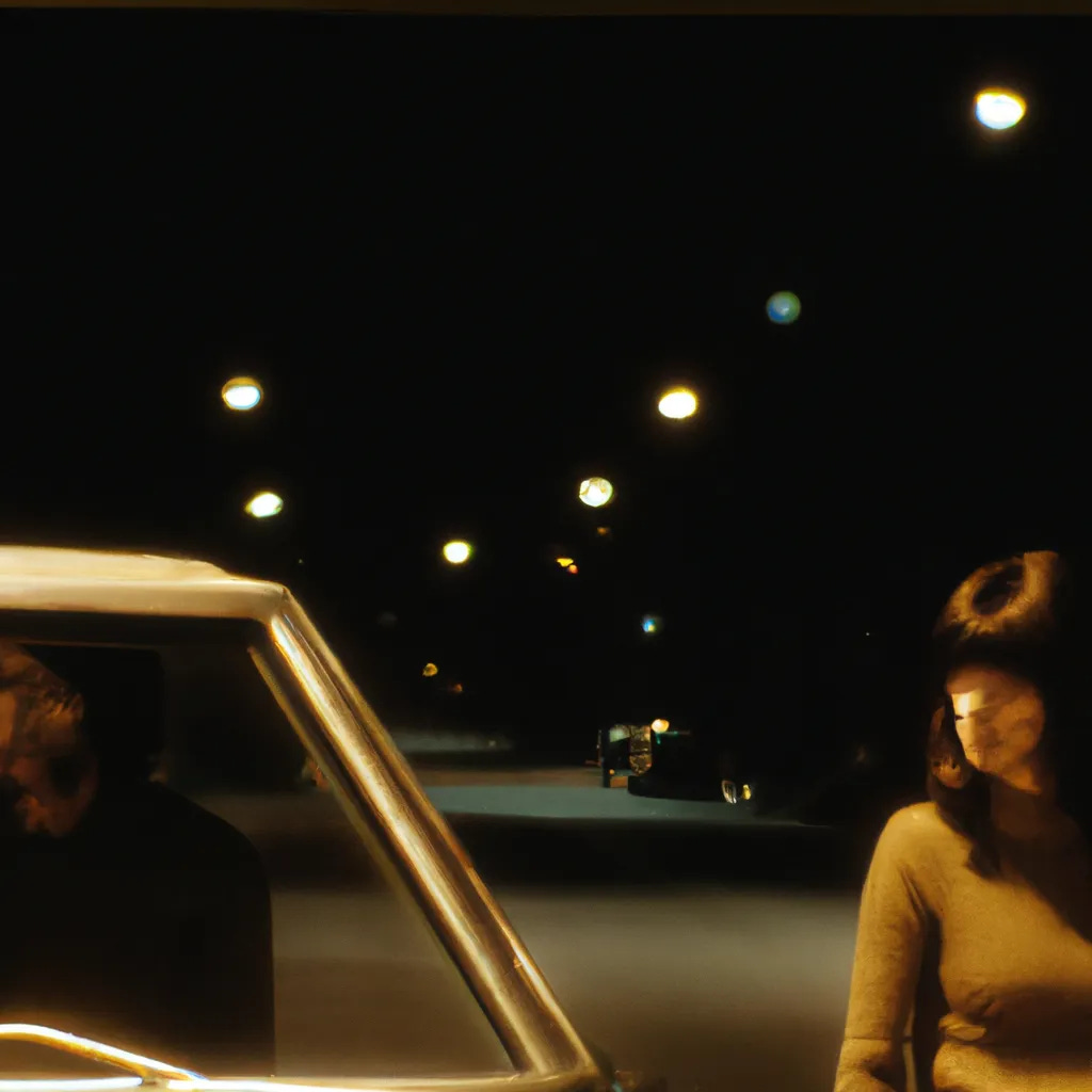 Prompt: A film still from a gritty 1970s Martin Scorcese movie about Shaggy and Velma. Realism. 4k. 8mm. Grainy. Panavision. Prompt: A film still from a gritty 1970s Martin Scorcese movie about Shaggy and Velma. Realism. 4k. 8mm. Grainy. Panavision.