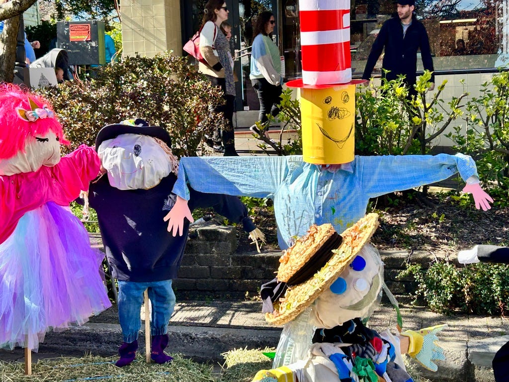Scarecrows at Leura Harvest Festival Scarecrows at Leura Harvest Festival