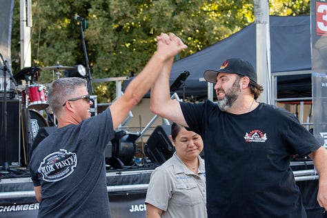 The Burn Shop Block Party and Steak Cook-Off / photos by Troy Larson © The Burn Shop