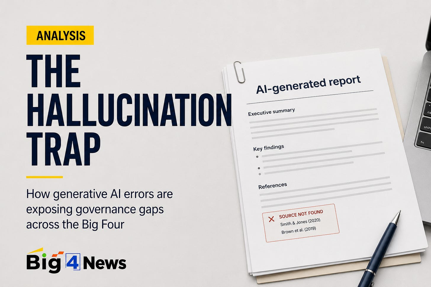 Big Four AI hallucinations: KPMG, Deloitte and EY’s report failures Big Four AI hallucinations: KPMG, Deloitte and EY’s report failures