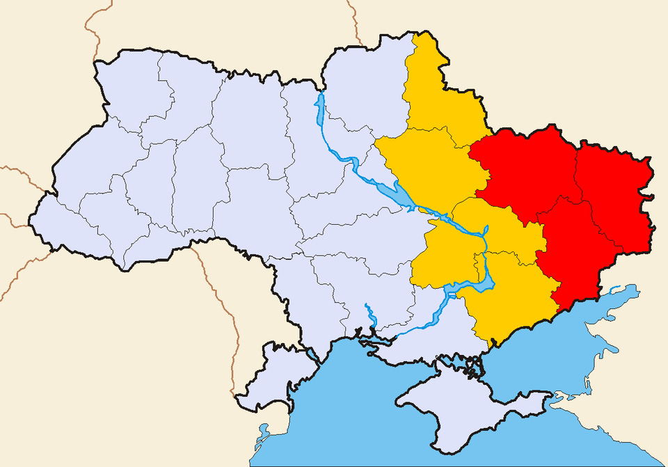 Eastern Ukraine - Wikipedia