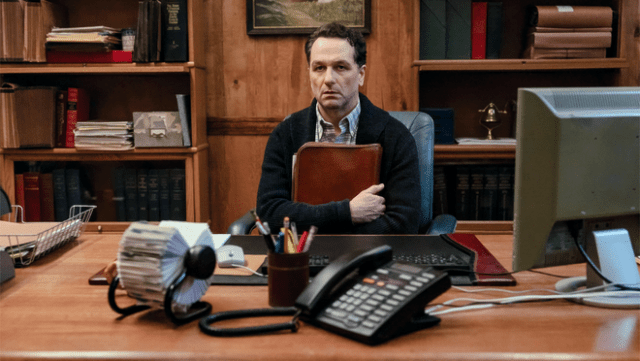 Matthew Rhys in “Widow’s Bay,” premiering Wednesday, April 29 on Apple TV.
