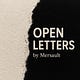 Open Letters by Mersault