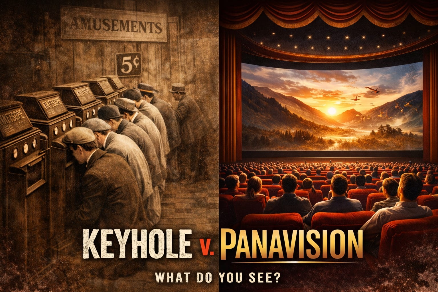 georgewebb.substack.com - George Webb - Keyhole Journalism Vs. Panavision Journalism