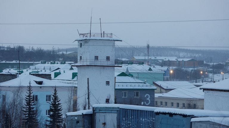 The IK-3 penal colony.
Pic: Reuters
