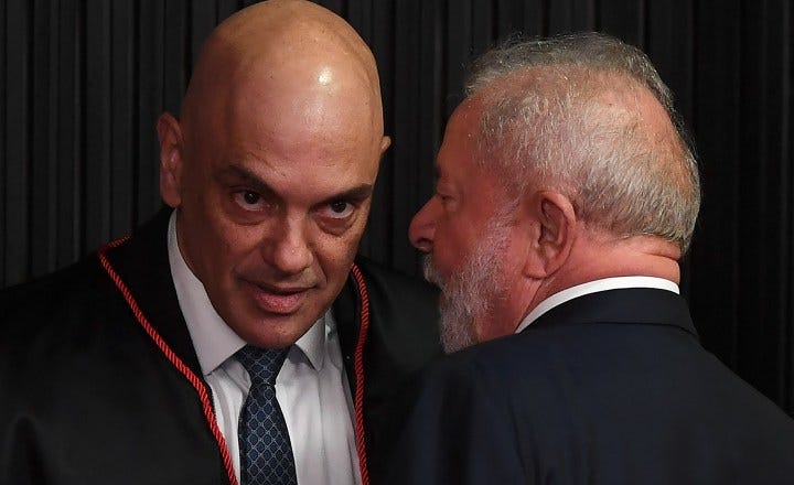 Moraes e Lula