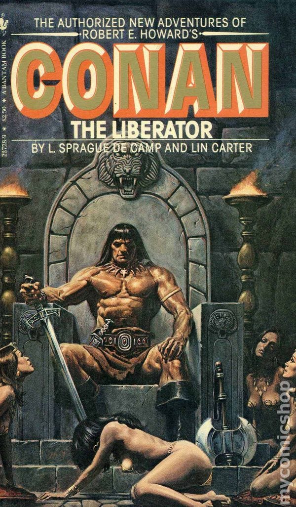 Conan PB (1978-1979 Bantam Books Novel) comic books