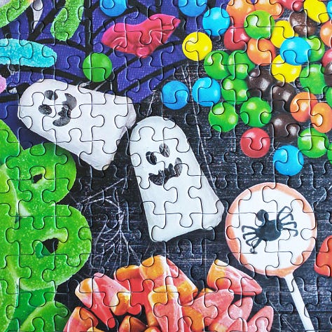Eurographics Halloween Candy Jigsaw Puzzle