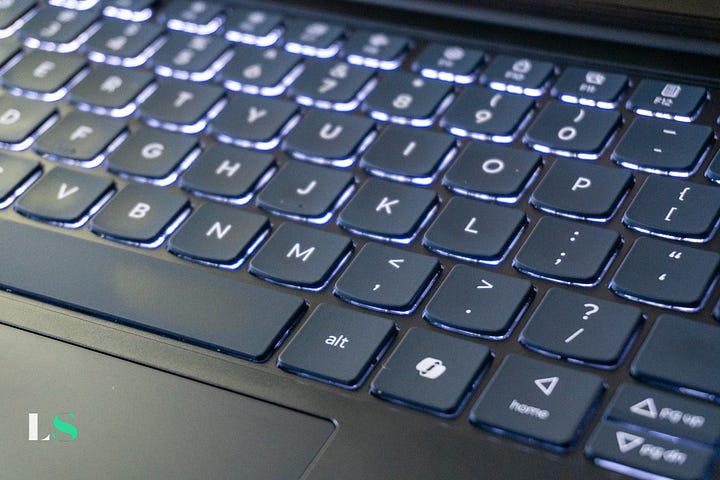 Lenovo Yoga Slim 7x design