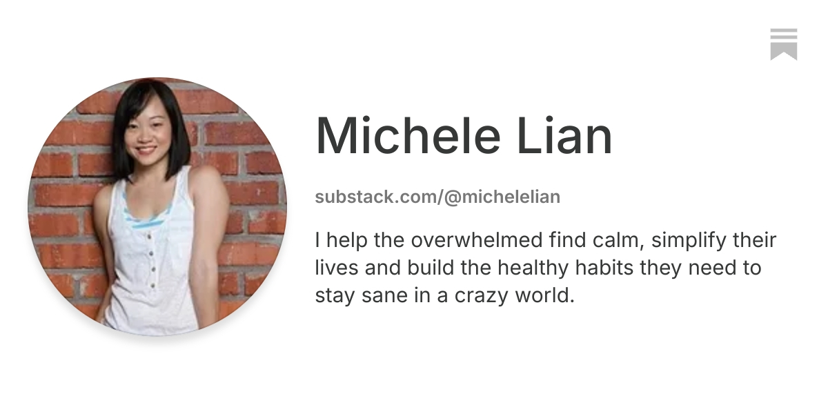 Michele Lian | Substack