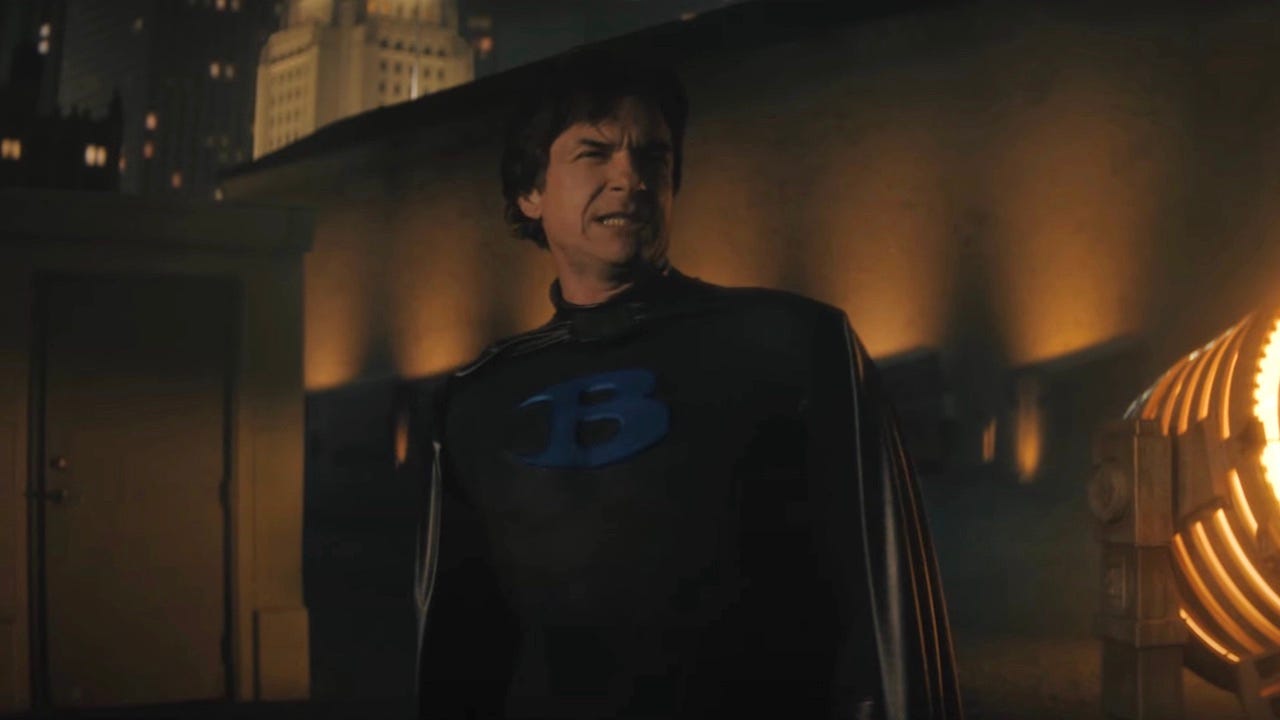 Jason Bateman's Starring In A Batman-Themed Insurance Ad, and I'm Actually  Digging How Joker And The Caped Crusader's Other Villains Look | Cinemablend