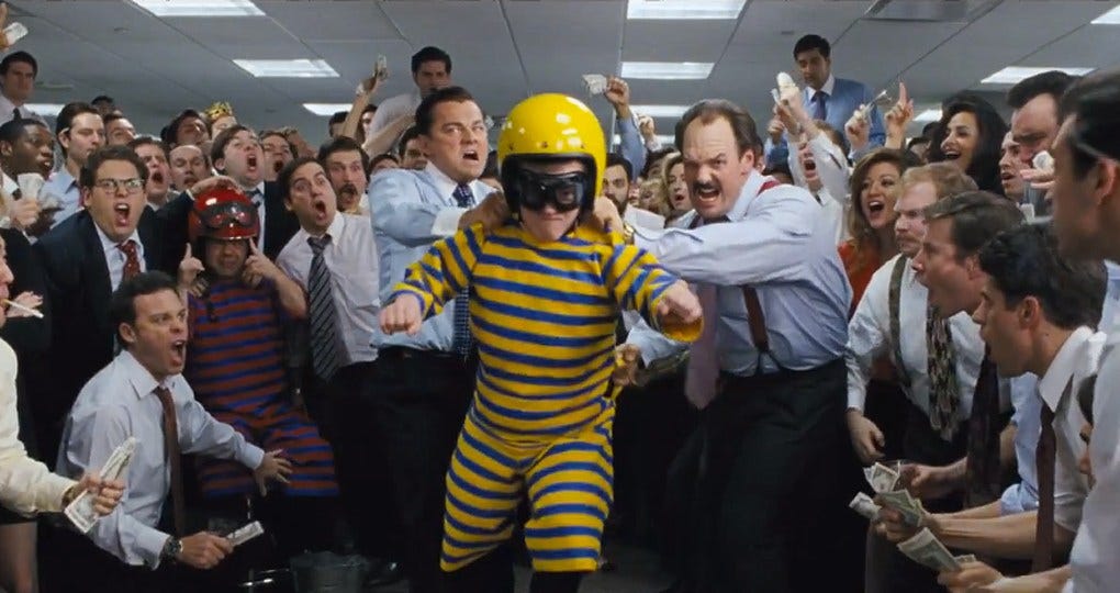 We Saw 'Wolf Of Wall Street' With A Bunch Of Wall Street Dudes And It Was  Disturbing