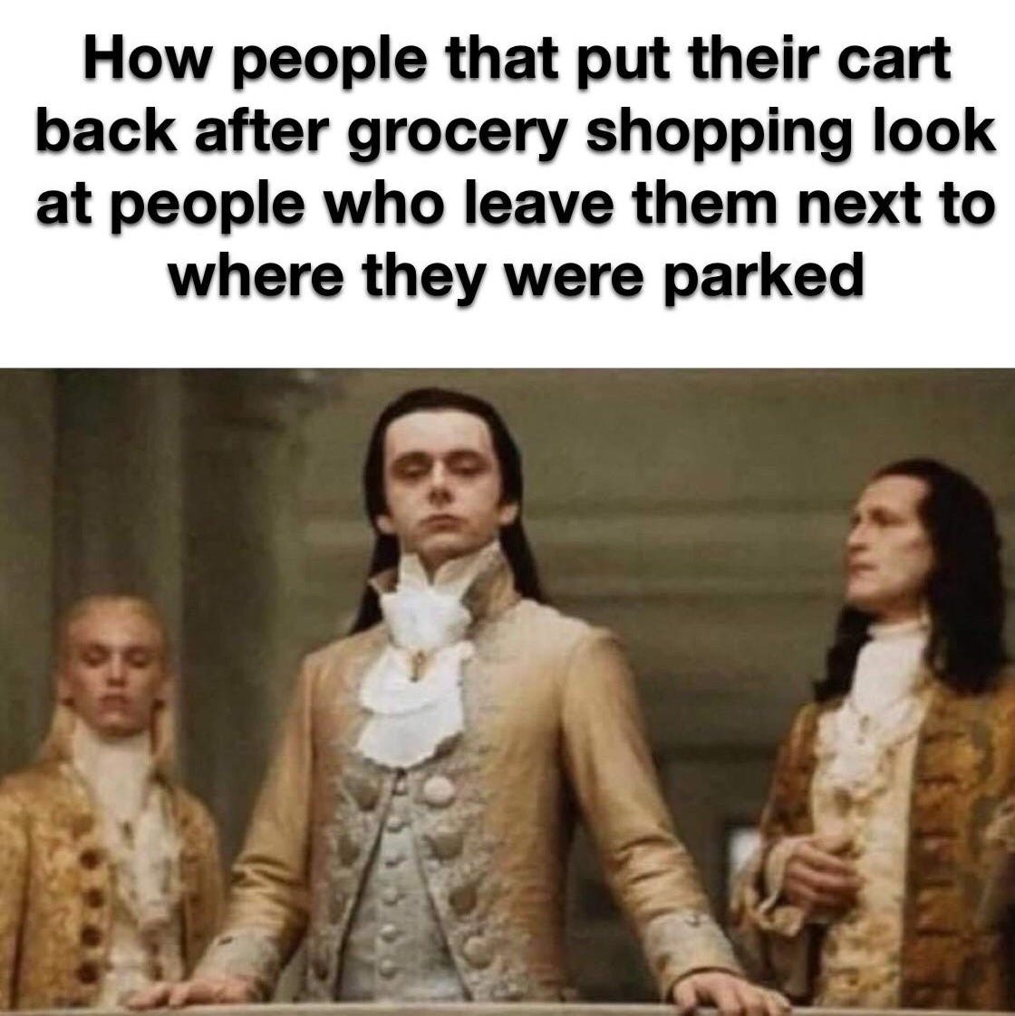 Put your carts away : r/memes