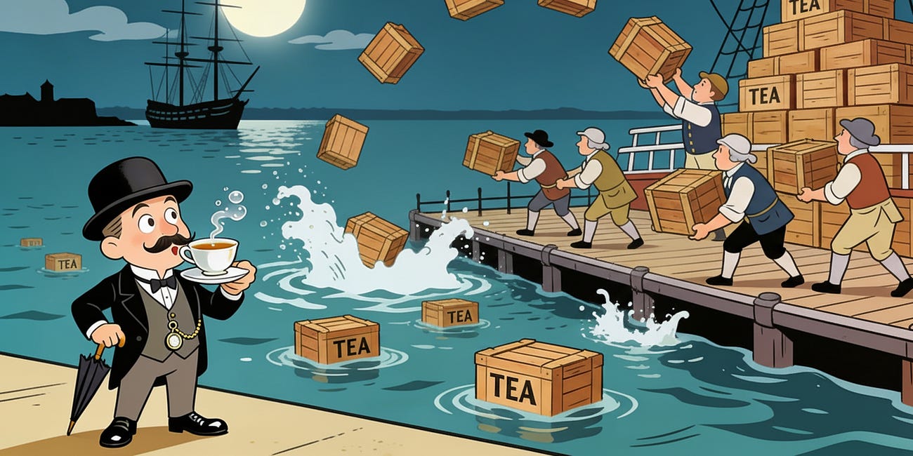 Tyranny of the Month: Taxation Without Representation