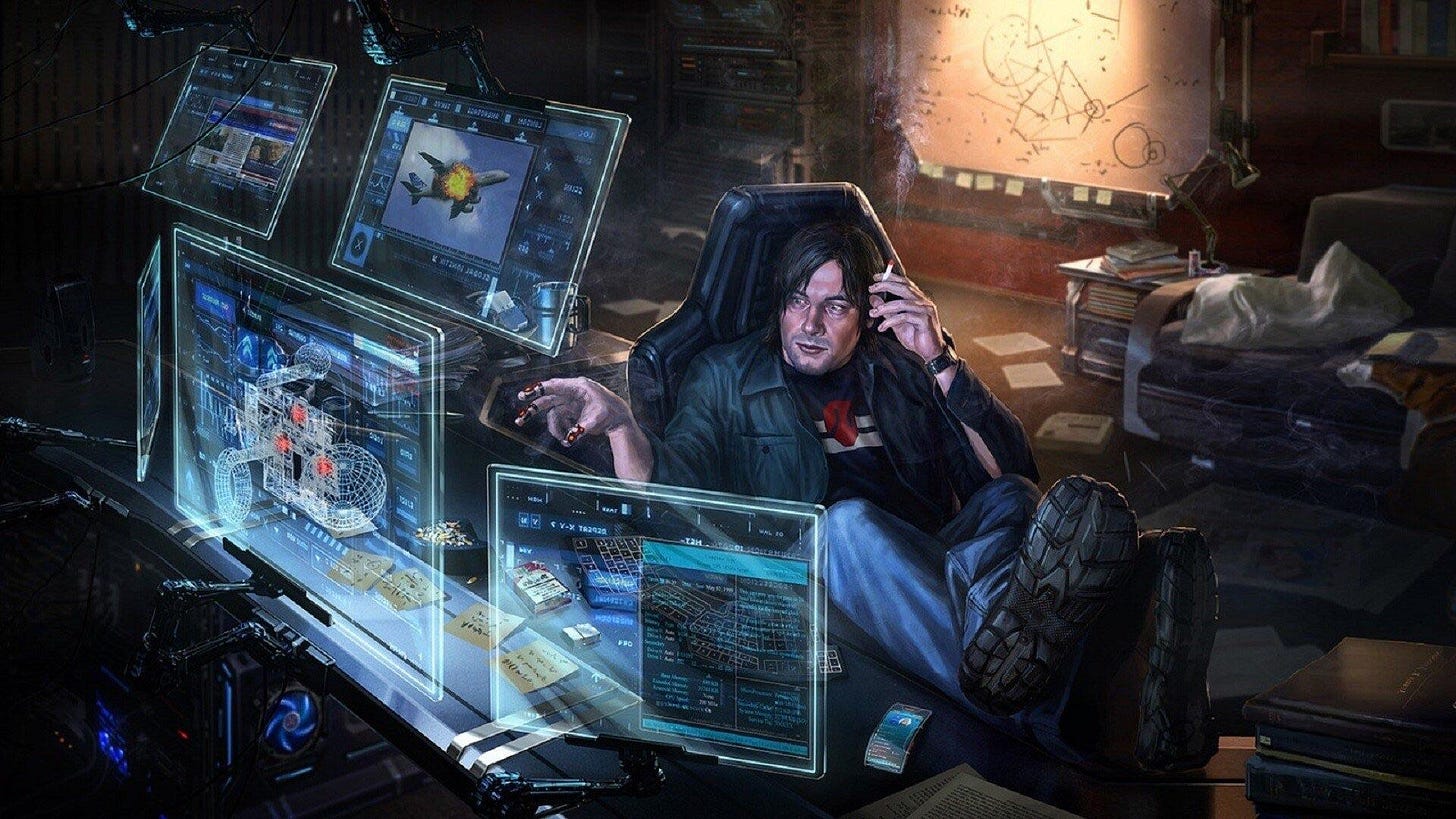 Hacker boss, or basement loser? : r/Cyberpunk