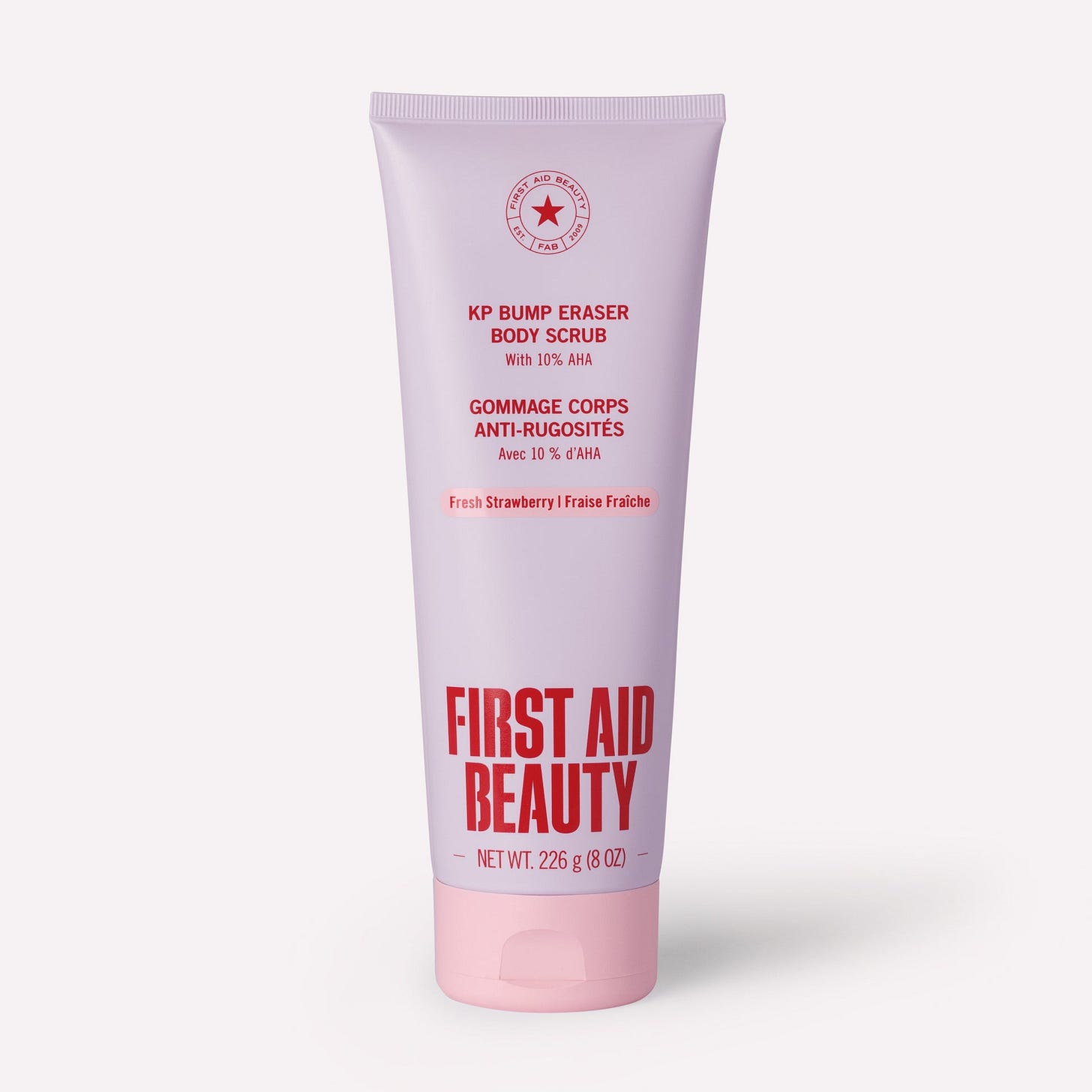 KP Bump Eraser Body Scrub 10% AHA Fresh Strawberry – First Aid Beauty