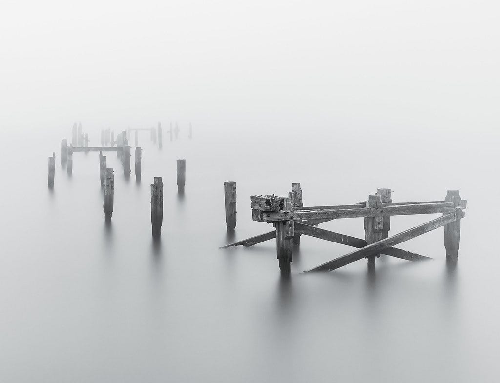 Abandoned Pier | Another long exposure of one of my favourit… | Flickr