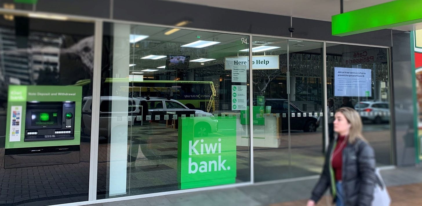 Kiwibank plans to close seven branches - NZ Herald