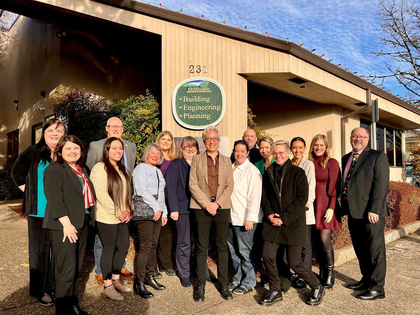 May be an image of 11 people, people standing and outdoors
