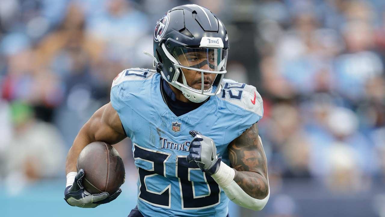 Titans seeking to lighten RB Tony Pollard's load in 2025 | Latest NFL News,  Analysis & Updates | NFL.com