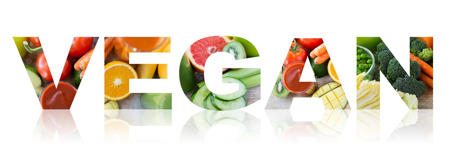 Vegan banner Vegan banner