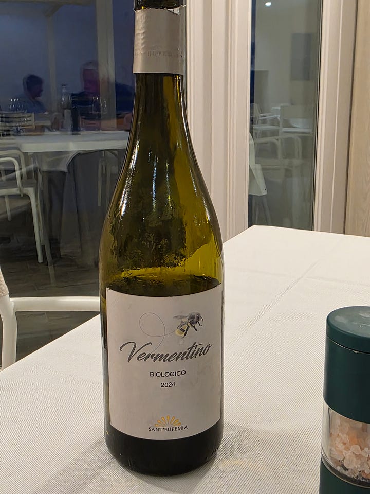 2 different White wine bottles shown