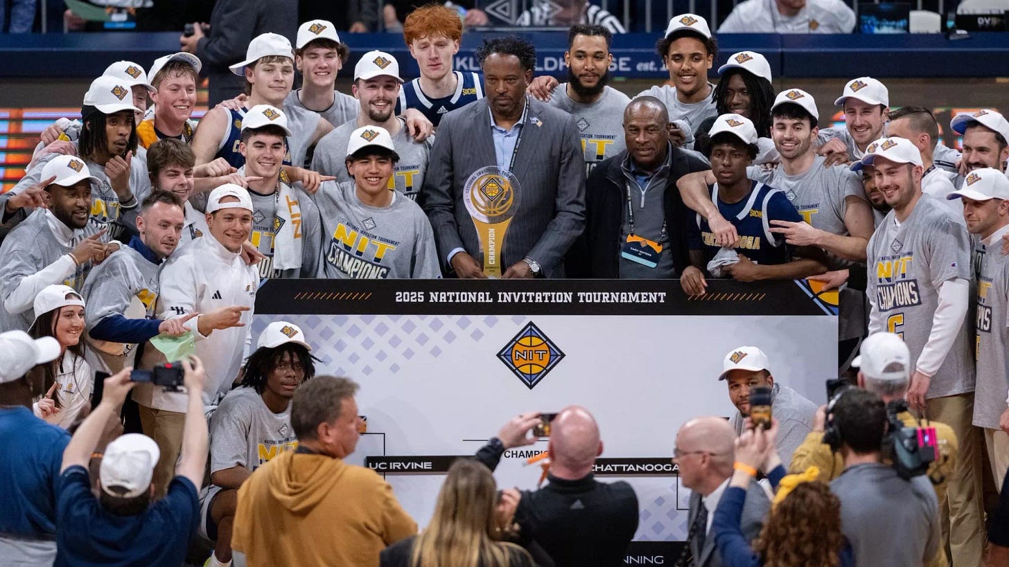 NIT CHAMPIONS! Mocs Earn Title in Overtime Win - University of Tennessee at  Chattanooga Athletics