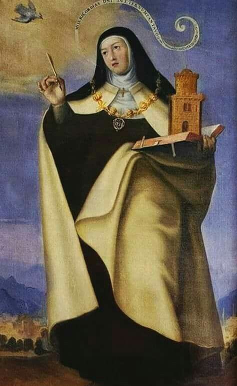 12 mejores imágenes de Santa Teresa de Jesús | Catholic saints, Saint teresa of avila y Virgin mary