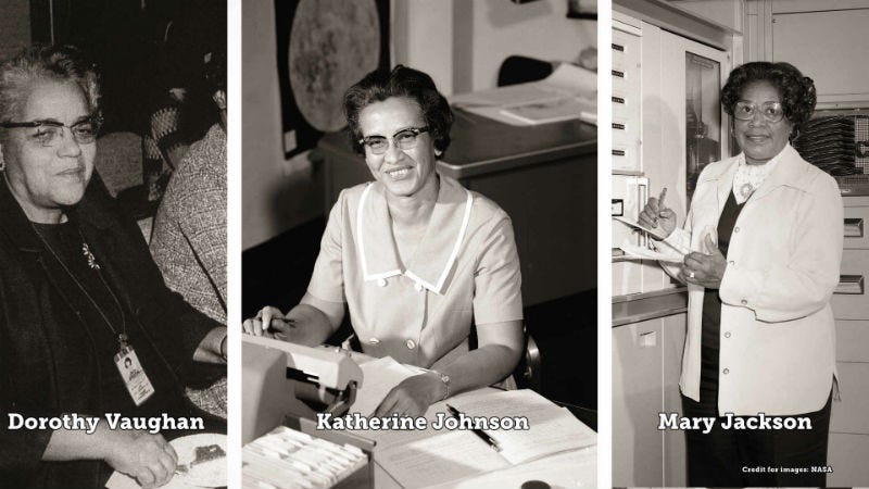 Figuras ocultas, la historia real de tres mujeres negras que trabajaron en la NASA  Figuras ocultas, la historia real de tres mujeres negras que trabajaron en la NASA