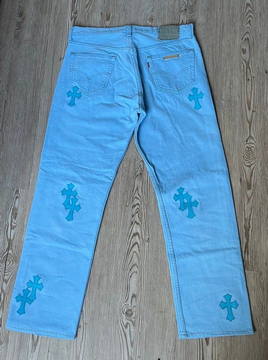 Levi's Chrome Hearts x Drake x Levi’s Custom Denim size 34 Size US 34 / EU 50 - 2