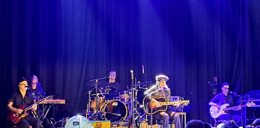 Jesse Malin in concert at the Islington Assembly Hall