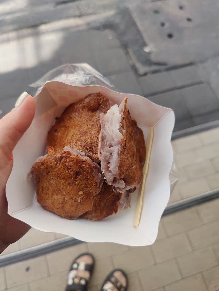 assorted Thai desserts