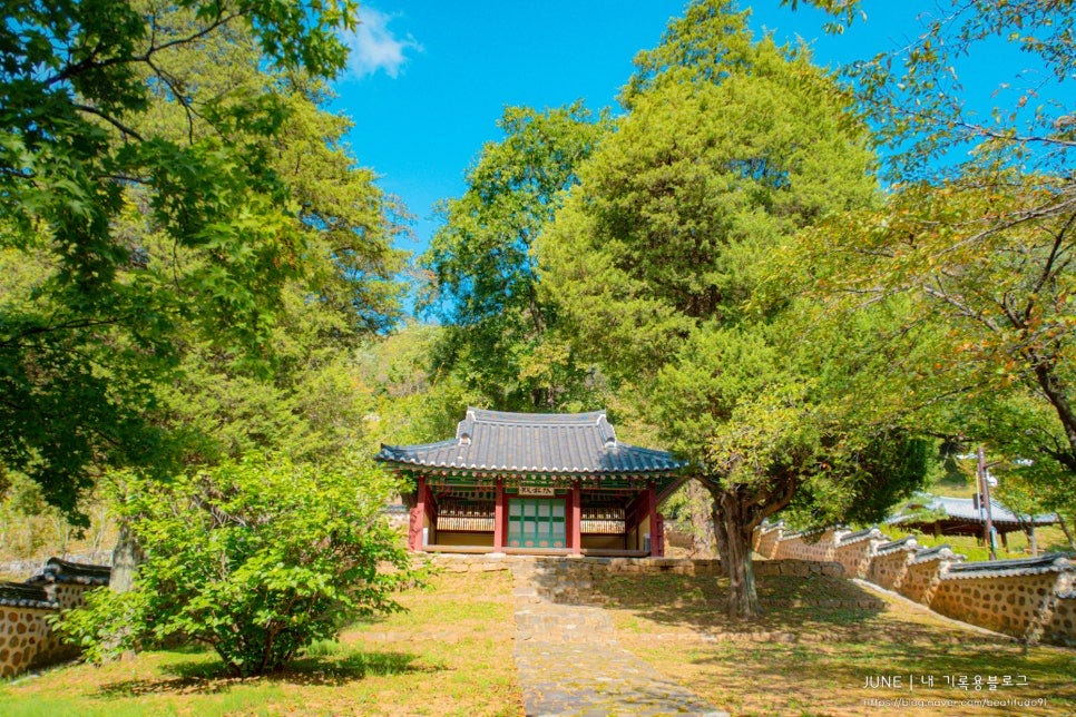 A secret historical site where King Danjong was covertly served A secret historical site where King Danjong was covertly served