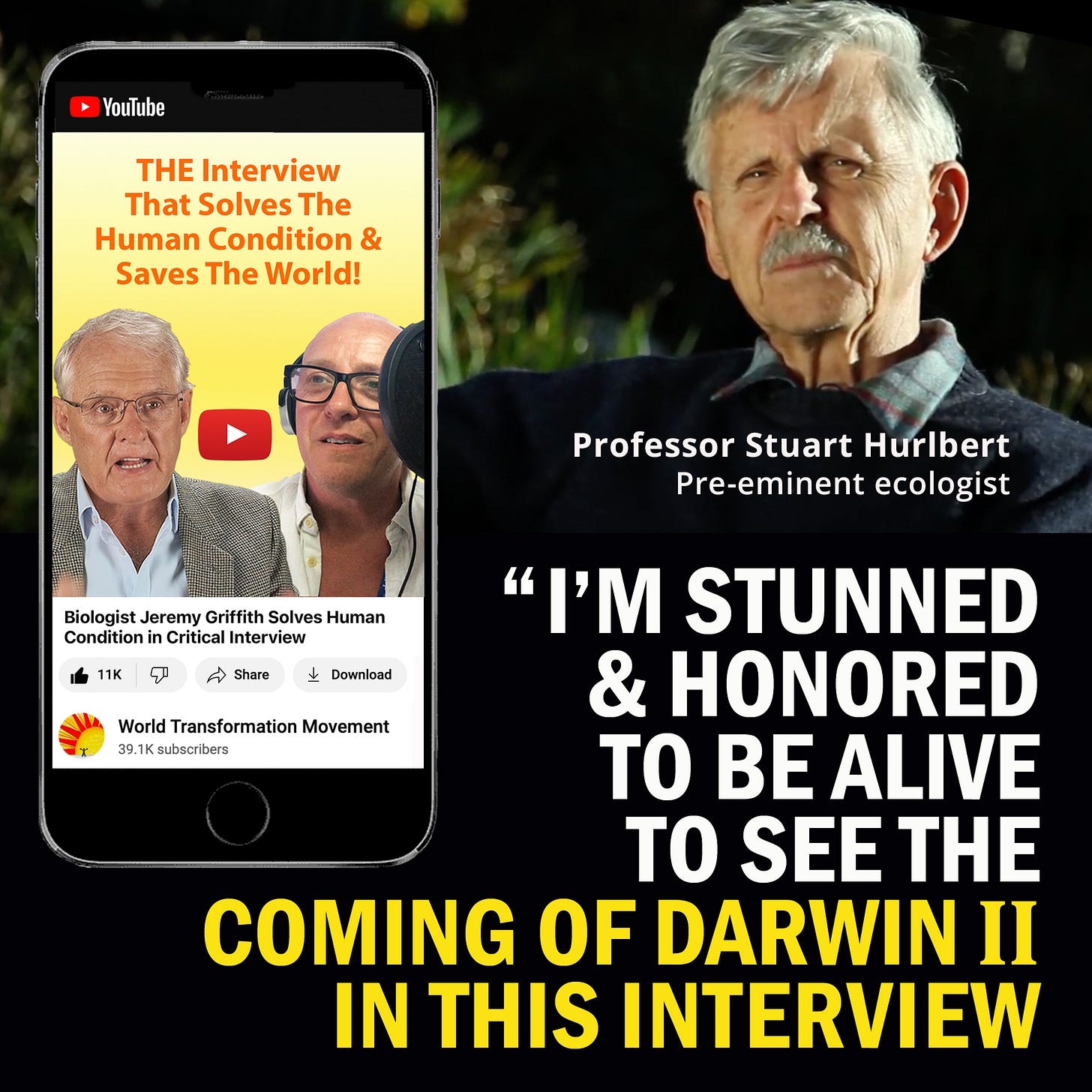 Commendation from ecologist Professor Stuart Hurlbert