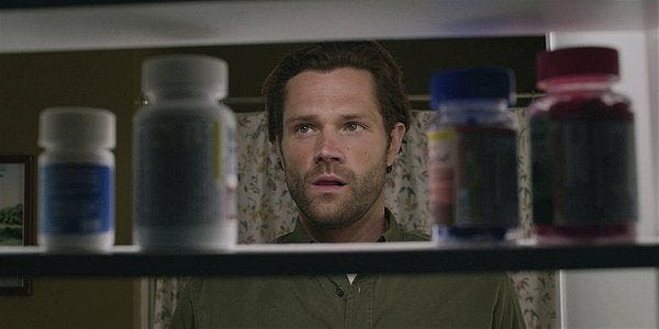 Walker Cordell looking at medicine trying to get into Duke character. Walker Cordell looking at medicine trying to get into Duke character.