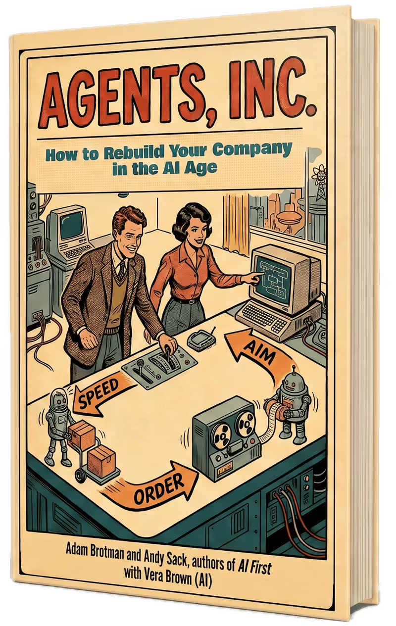 Cover of Agents, Inc. by Adam Brotman, Andy Sack, and Vera Brown (AI) Cover of Agents, Inc. by Adam Brotman, Andy Sack, and Vera Brown (AI)