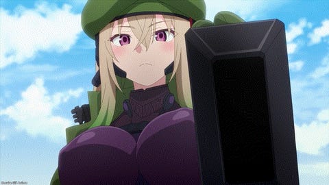 Kakushite! Makina-san!! - Episode 10 - Onee-san Weapon Droid Aims Gun