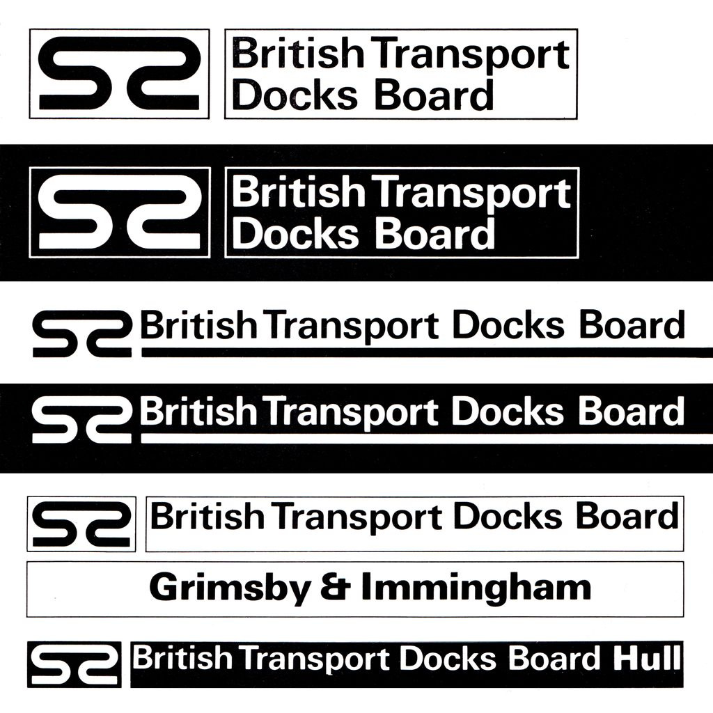 Ben John and Ed Stone's 1965 logo for British Transport Docks Board