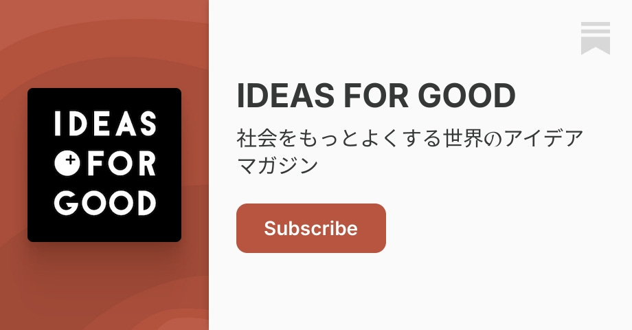 IDEAS FOR GOOD | Substack