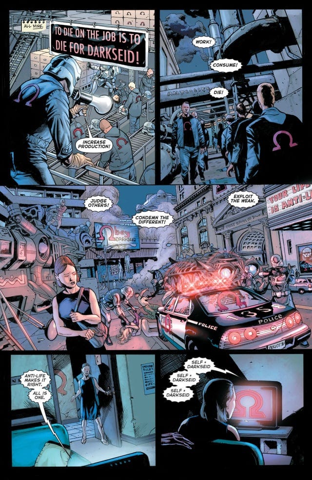 r/comicbooks - The Anti-Life Equation in effect [Final Crisis #5]