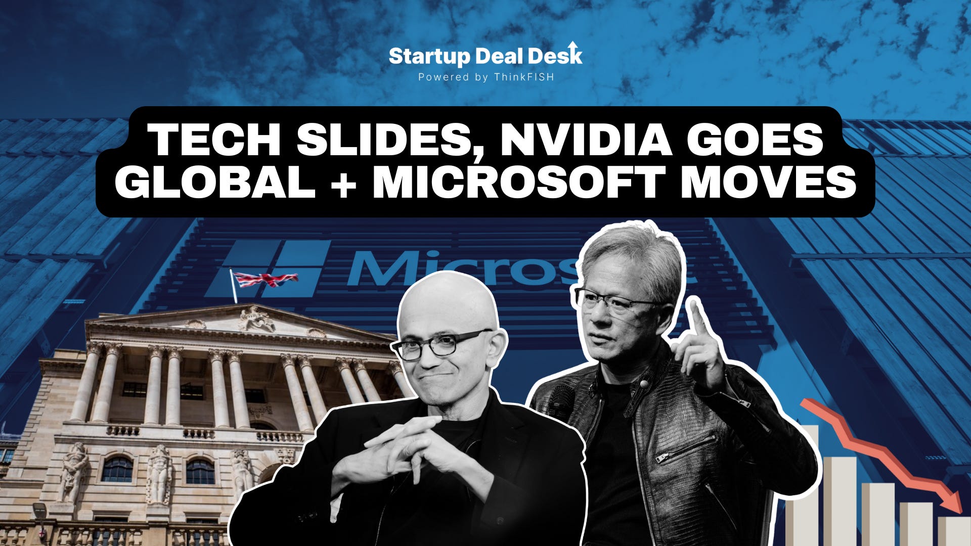 Tech Slides, Nvidia Goes Global + Microsoft Moves