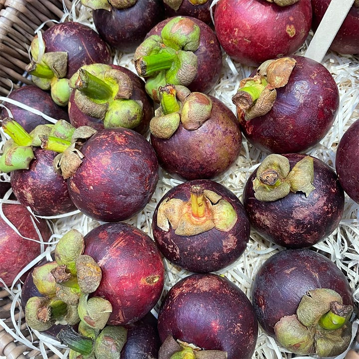 Raya Grocery (Image: Borough Market) | Mangosteens (Image: Raya)