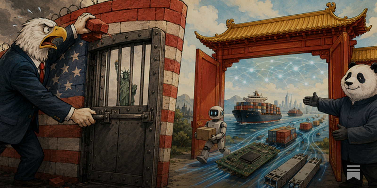The Asymmetry of Paranoia between US and China