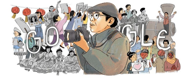 Google Doodle Corky Lee