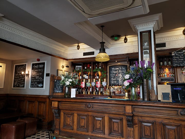 Restaurant and bar area are well appointed and add to the charm of the hotel.