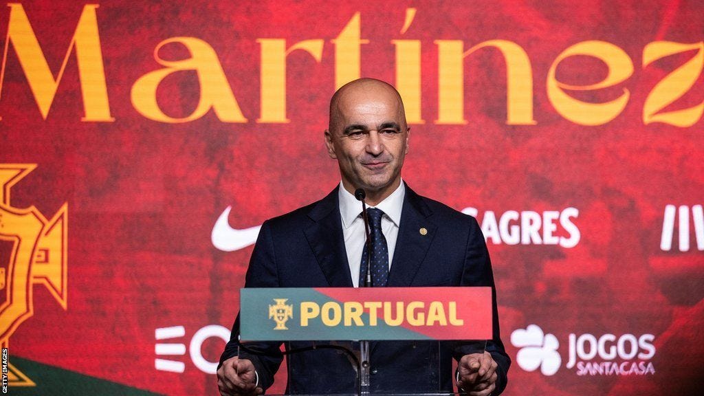 Portugal: Roberto Martinez appointed head coach - BBC Sport