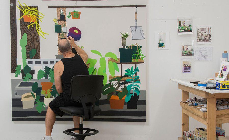 Jonas Wood breaks auction record at Christie's | Art for Sale | Artspace