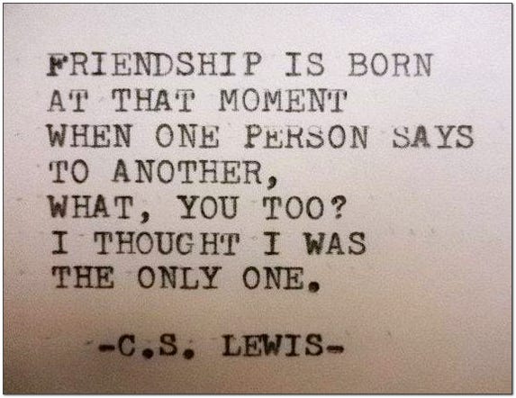 the best way to make  friends is to be one