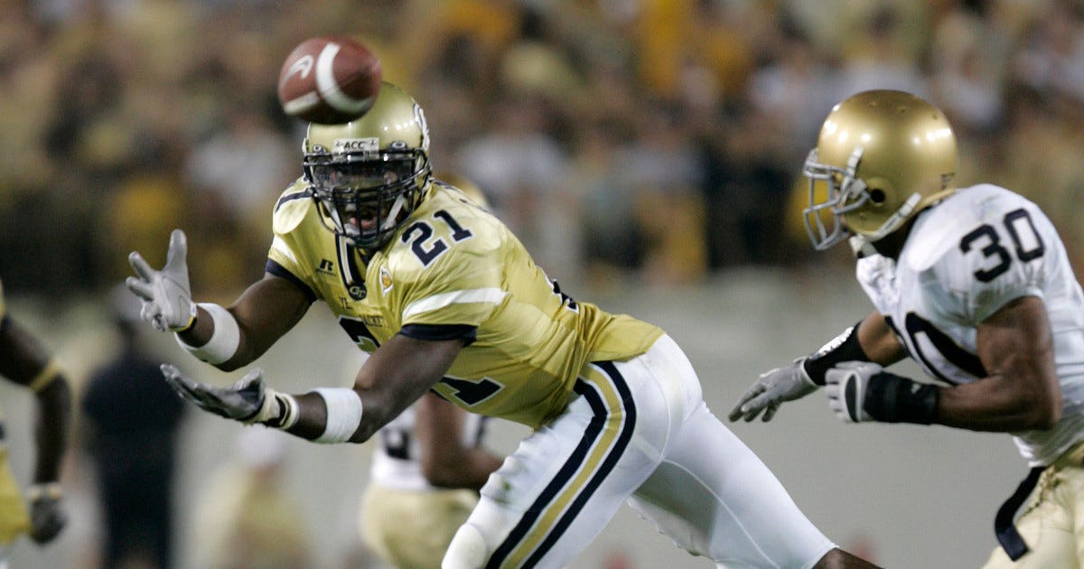 Calvin Johnson – Georgia Tech Yellow Jackets Calvin Johnson – Georgia Tech Yellow Jackets