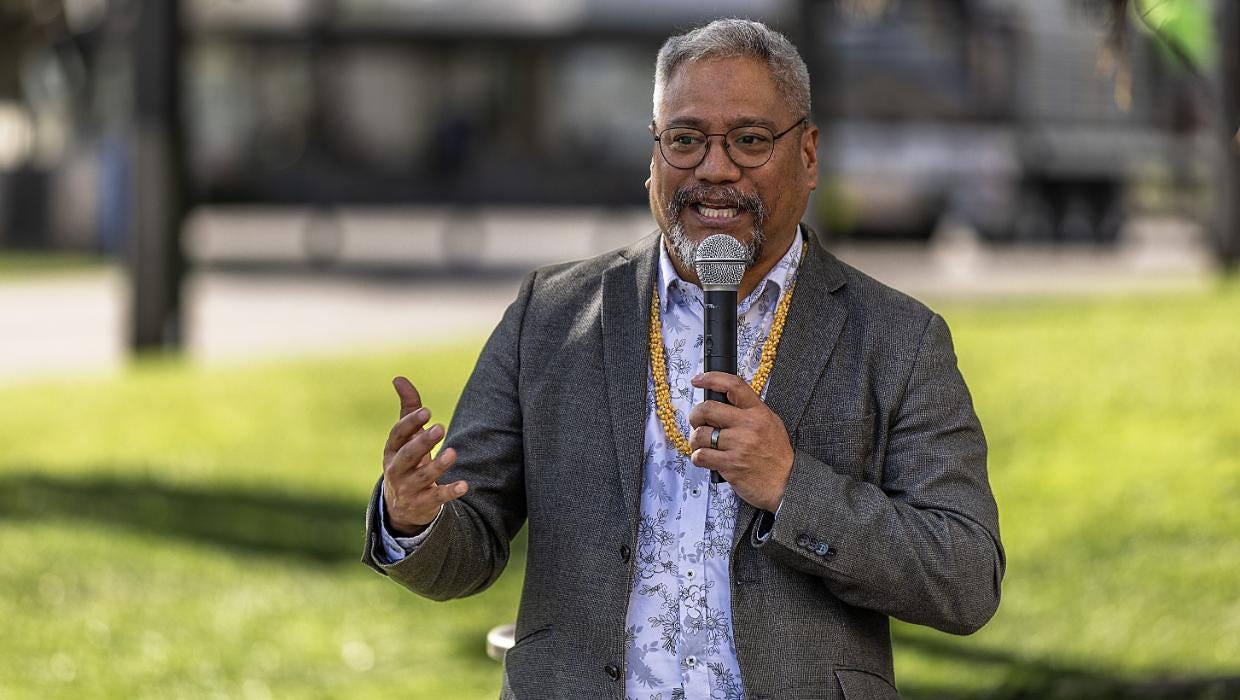 "Green MP Teanau Tuiono says WorkSafe should not need to manage a road cone tipline."